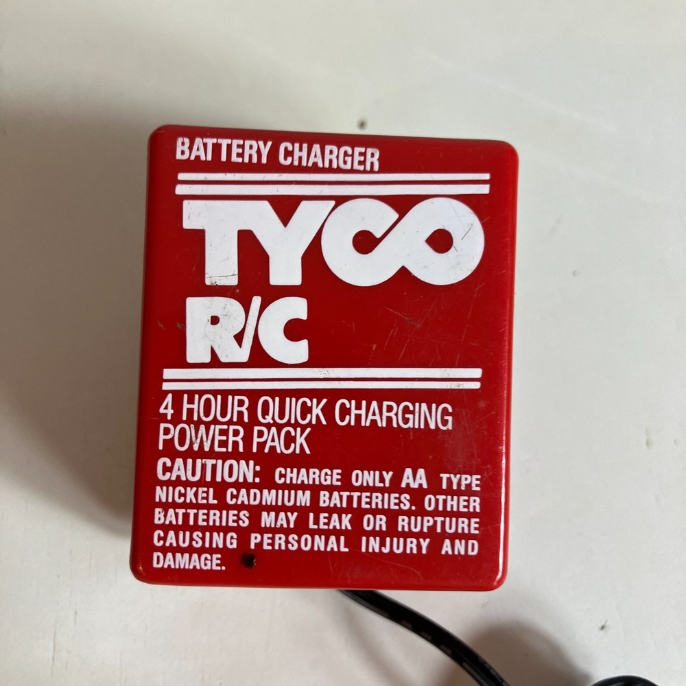 TYCO RC 4 Hour Quick Battery Charger 2997 AC Adapter 9.6v NiCd‎ 2998 - Picture 2 of 4